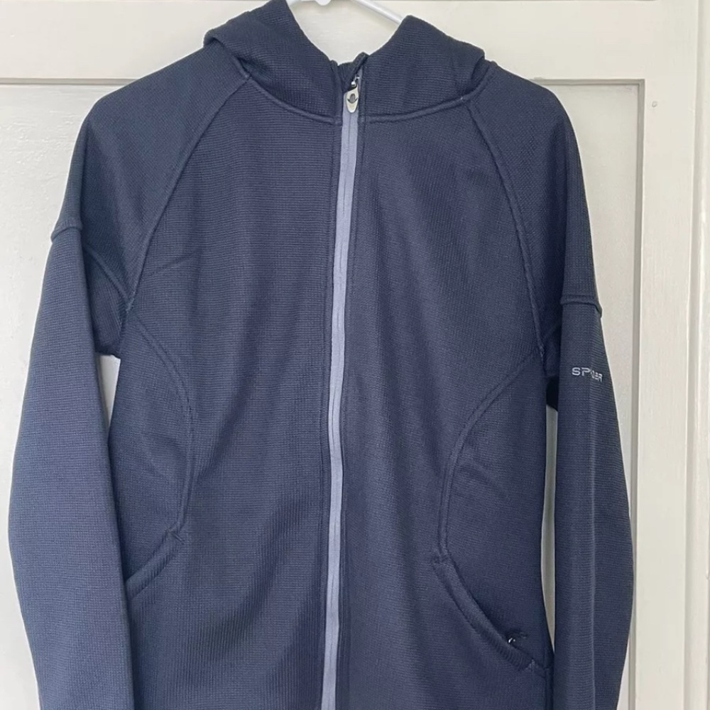 New With Tags - Spyder Women's Jacket Size Large - Navy Blue.